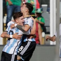 Sin Messi, Argentina
